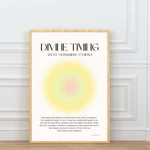 𝐃𝐈𝐕𝐈𝐍𝐄 𝐓𝐈𝐌𝐈𝐍𝐆 (digital download printable file)