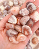 PINK BOTSWANA AGATE TUMBLE STONE