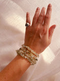 PREHNITE CHIP BRACELET