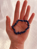 LAPIS LAZULI CHIP BRACELET