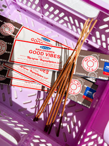 GOOD VIBES INCENSE STICKS