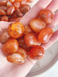 CARNELIAN TUMBLE STONE