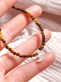 TIGERS EYE / PEARL MOON BRACELET