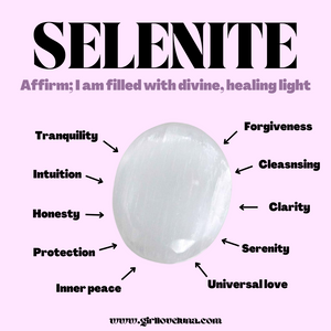 SELENITE PROPERTIES CARD