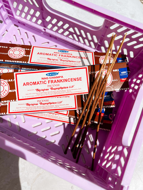 NAG CHAMPA AROMATIC FRANKINCENSE INCENSE STICKS