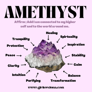 AMETHYST PROPERTIES CARD